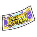 Ticket de tirage LEGENDS FESTIVAL