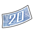 Ticket d'aide au tirage de l'ultra espace-temps #20
