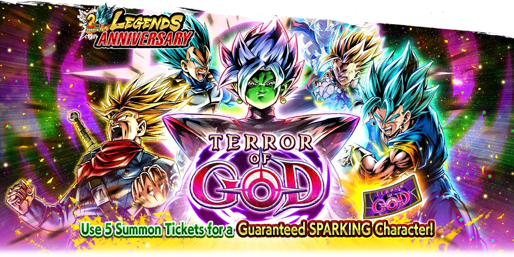 Tirage de ticket SPARKING garanti 2ND ANNIVERSARY TERROR OF GOD