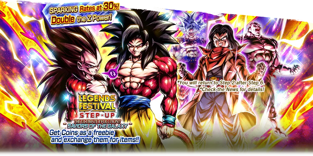LEGENDS FESTIVAL STEP-UP - Évolution ultime ! Deux espoirs pour sauver la galaxie -
