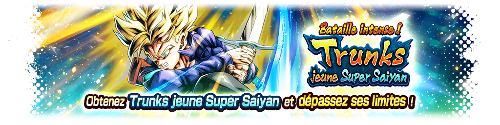 Bataille intense ! Trunks jeune Super Saiyan